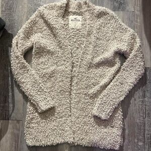 #y2k Hollister Textured Cardigan Sweater